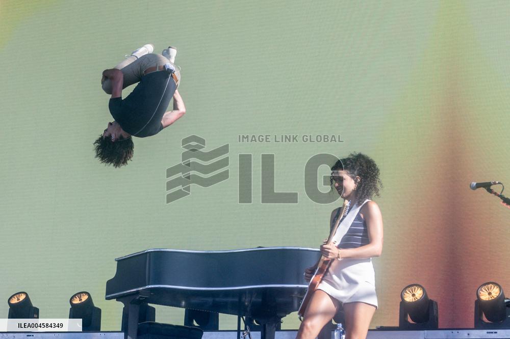 Benson Boone Performs At Mad Cool 2025 - Spain