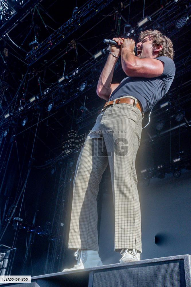 Benson Boone Performs At Mad Cool 2025 - Spain