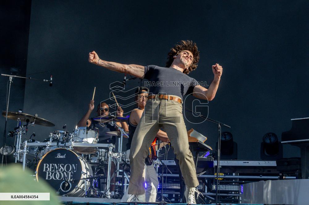 Benson Boone Performs At Mad Cool 2025 - Spain