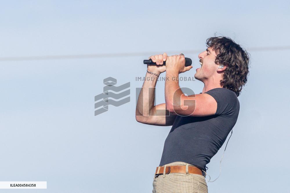 Benson Boone Performs At Mad Cool 2025 - Spain