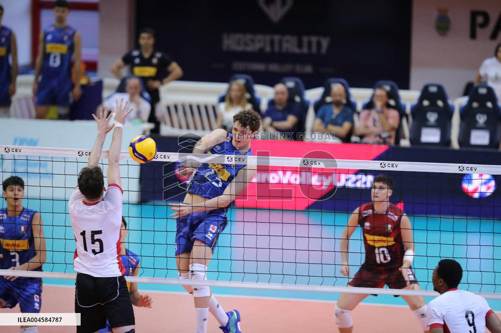 VOLLEY - Evento - Men's U22 European Championship Qualification Tournament - Italy vs England
