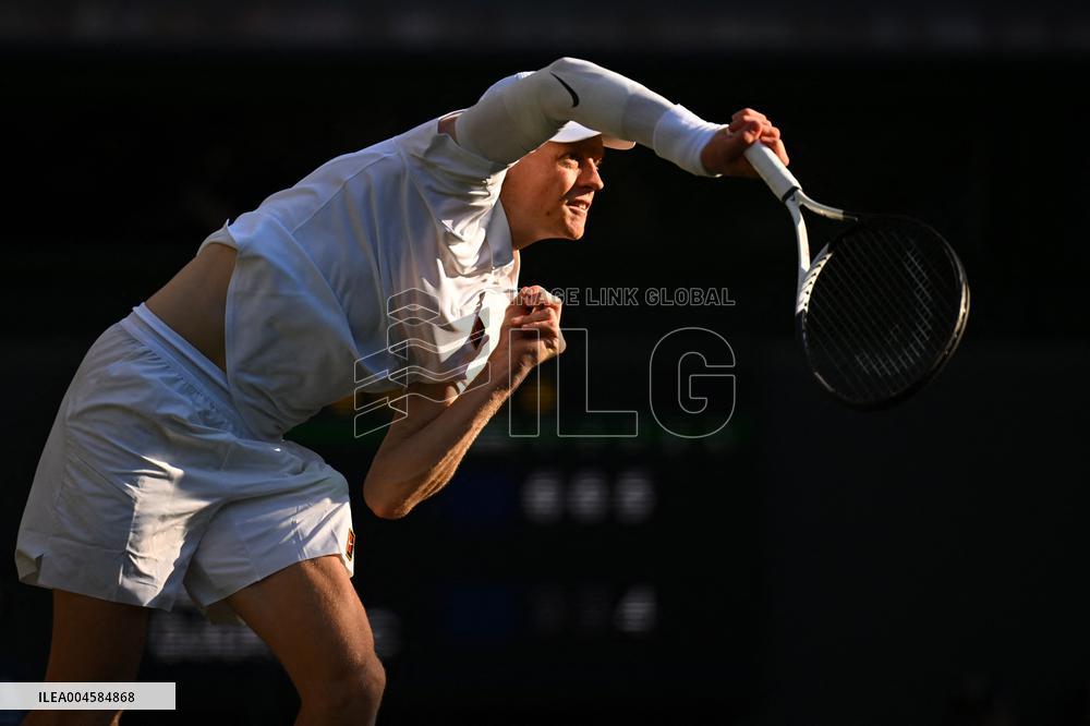 Wimbledon - Semi Final Round - Jannik Sinner vNovak Djokovic