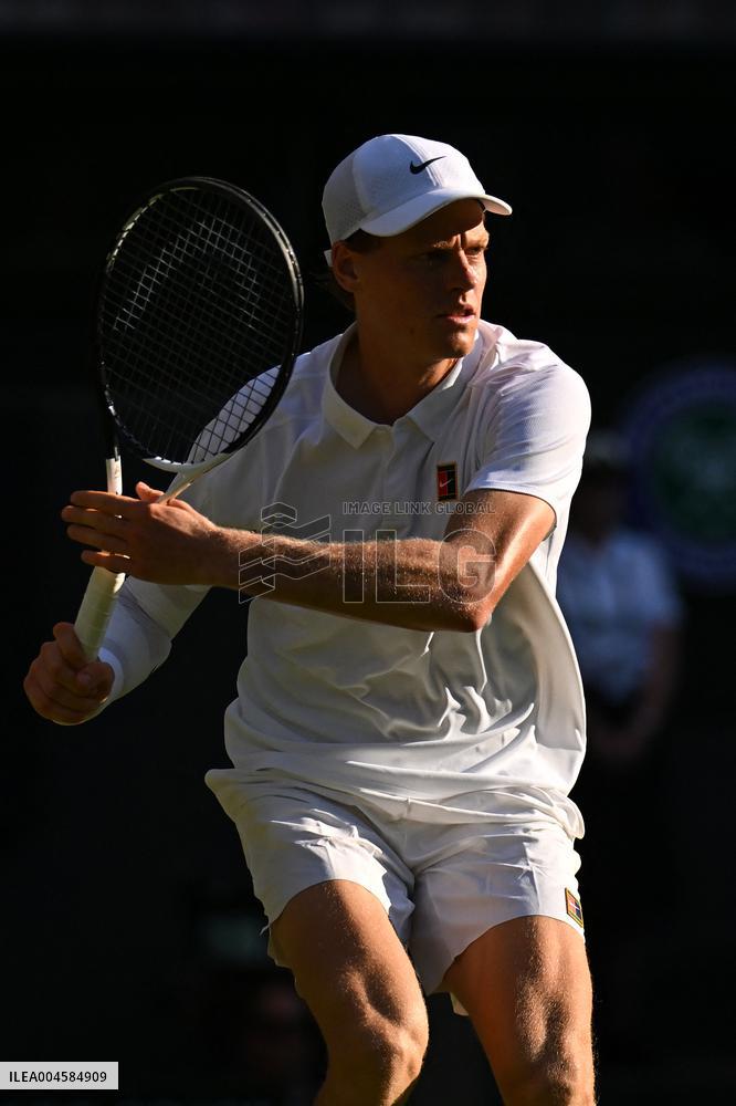 Wimbledon - Semi Final Round - Jannik Sinner vNovak Djokovic
