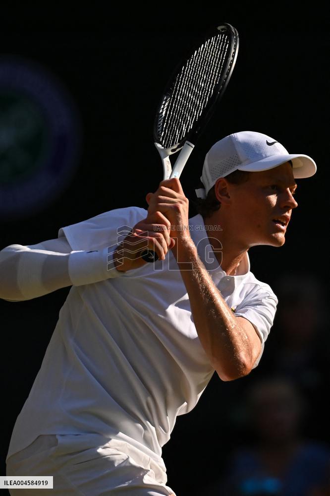 Wimbledon - Semi Final Round - Jannik Sinner vNovak Djokovic