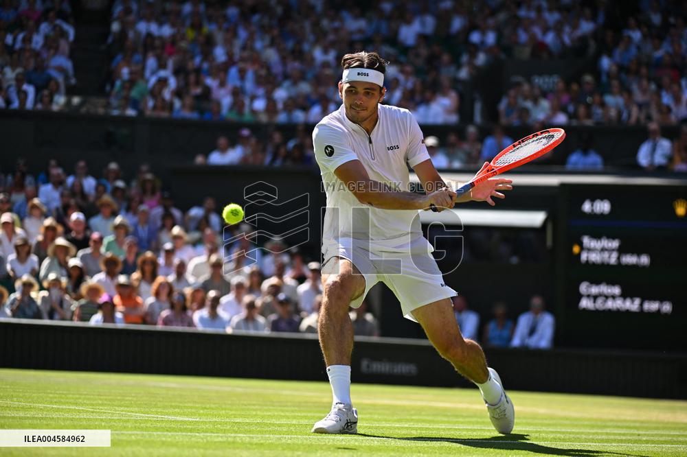 Wimbledon - Semi Final Round - Carlos Alcaraz v Taylor Fritz