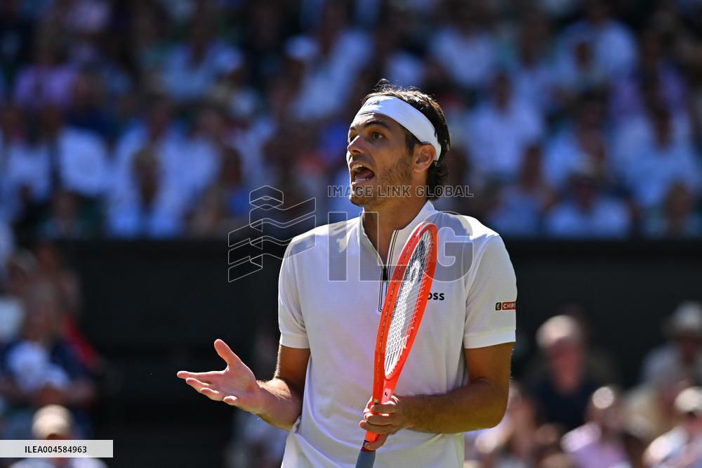 Wimbledon - Semi Final Round - Carlos Alcaraz v Taylor Fritz