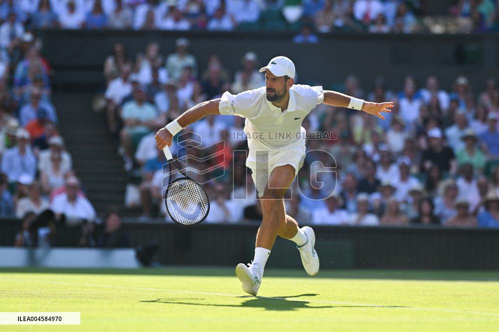 Wimbledon - Semi Final Round - Jannik Sinner vNovak Djokovic