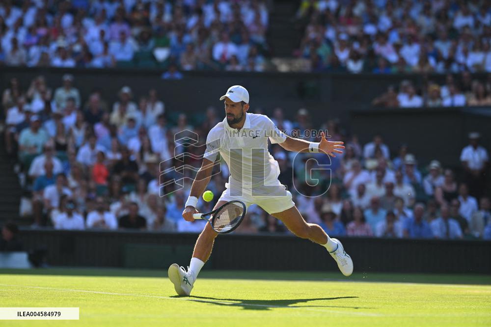 Wimbledon - Semi Final Round - Jannik Sinner vNovak Djokovic