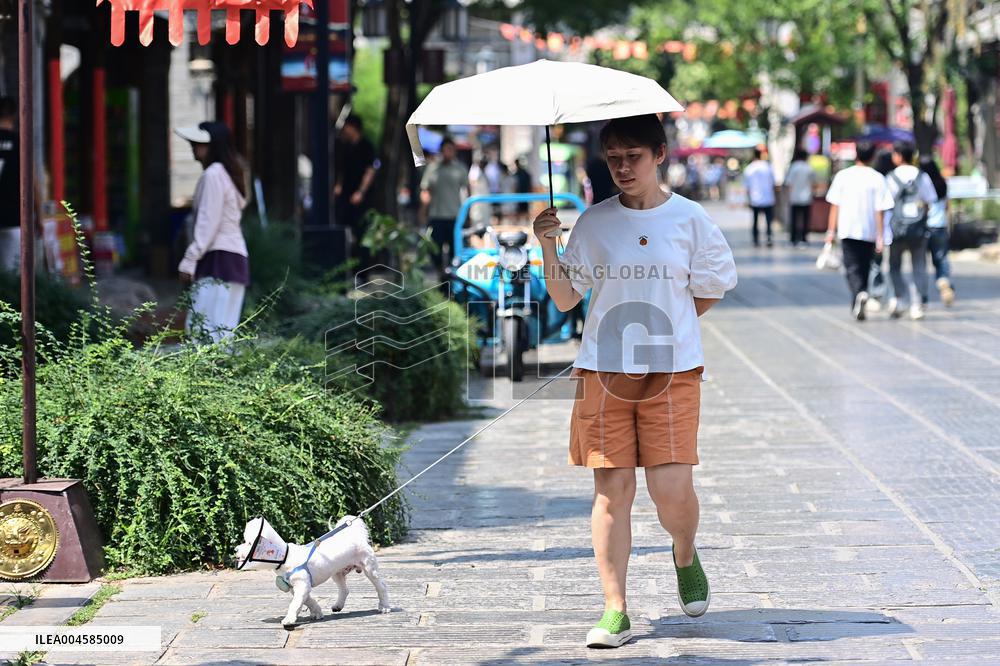 High Temperature Weather Hit Part China