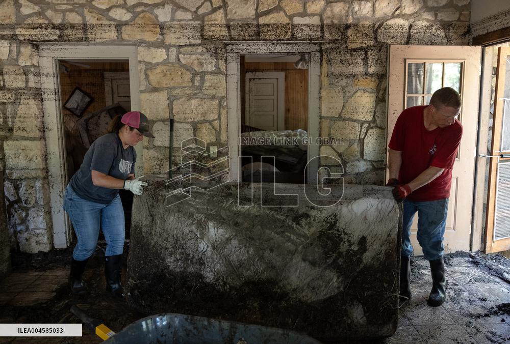 Texas Flooding-Aftermath - US
