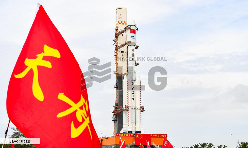 Hainan Wenchang Tianzhou 9 Cargo Craft - China