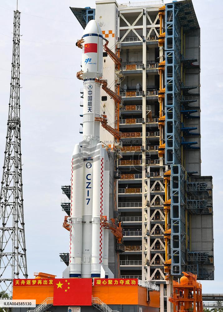 Hainan Wenchang Tianzhou 9 Cargo Craft - China