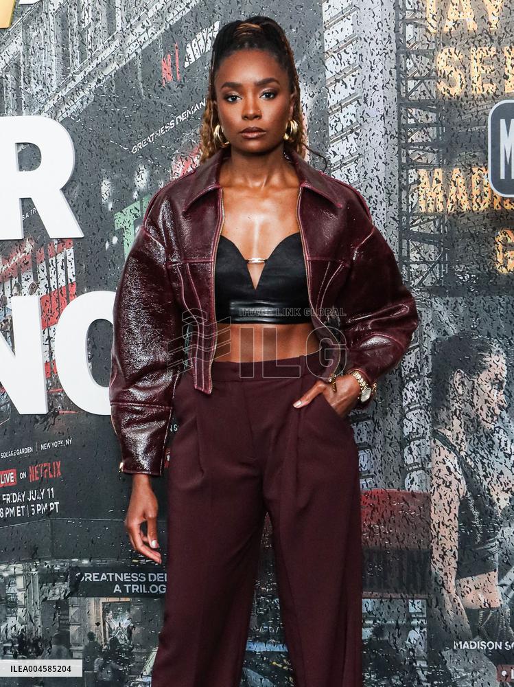 Netflix Live Event Katie Taylor vs Amanda Serrano 3 - LA