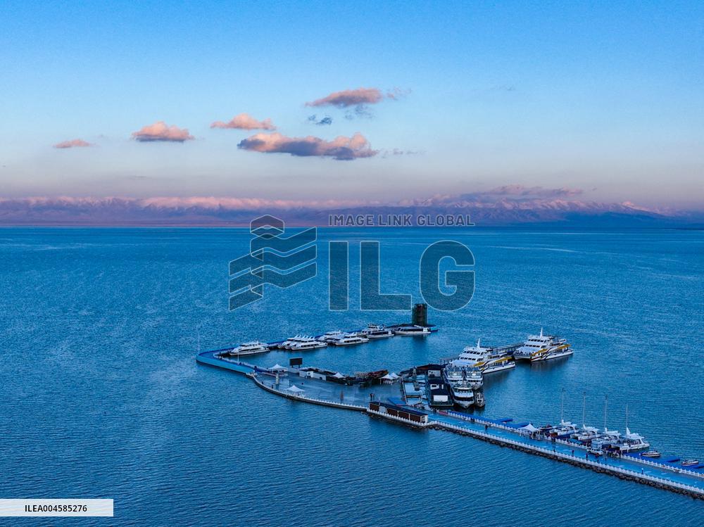 Erlangjian scenic spot of Qinghai Lake - China