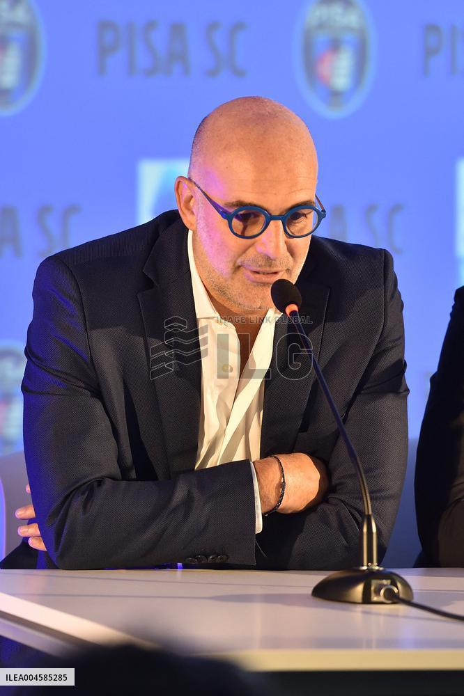 CALCIO - Serie A - Presentation of new Pisa SC's head coach Alberto Gilardino
