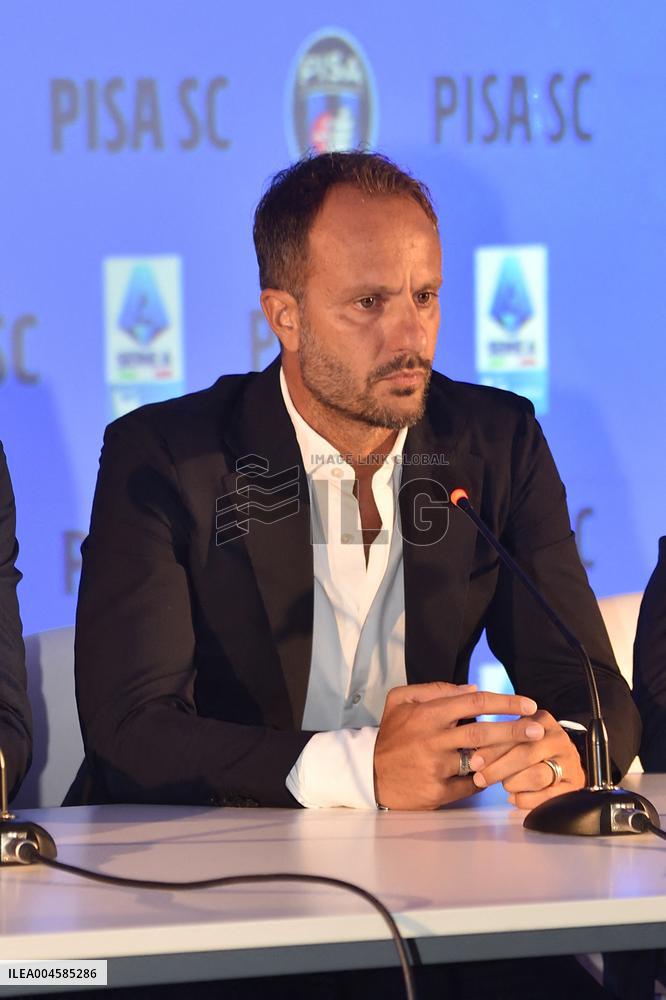 CALCIO - Serie A - Presentation of new Pisa SC's head coach Alberto Gilardino