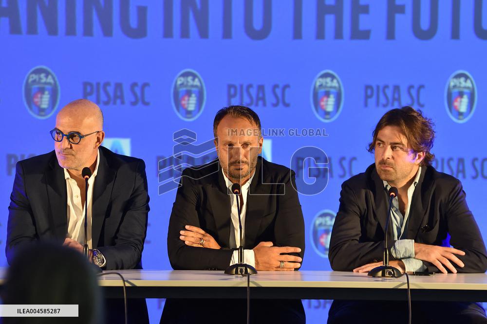 CALCIO - Serie A - Presentation of new Pisa SC's head coach Alberto Gilardino