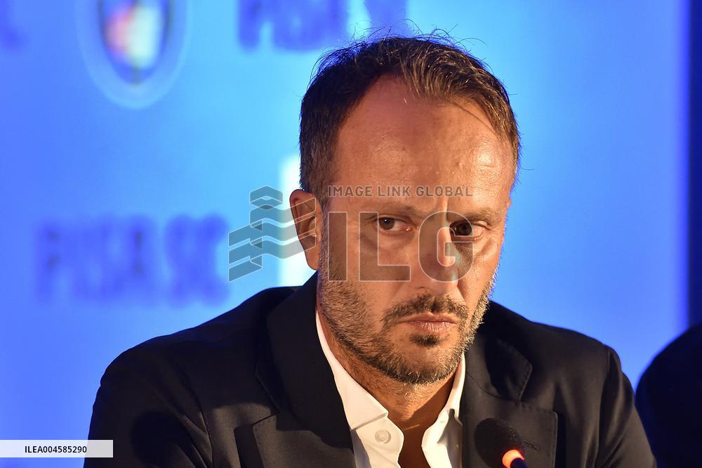 CALCIO - Serie A - Presentation of new Pisa SC's head coach Alberto Gilardino