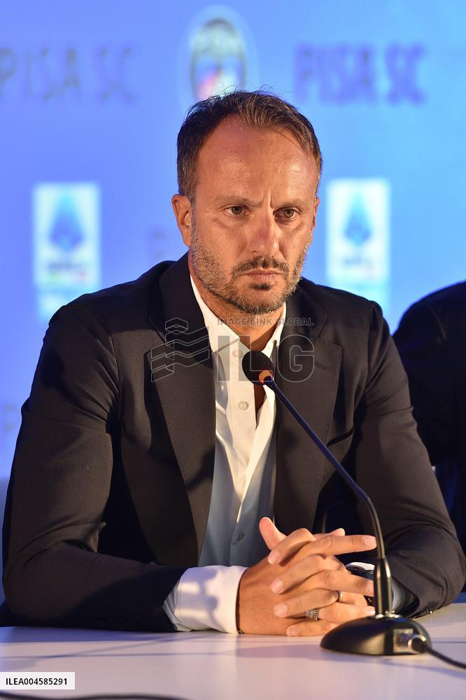 CALCIO - Serie A - Presentation of new Pisa SC's head coach Alberto Gilardino