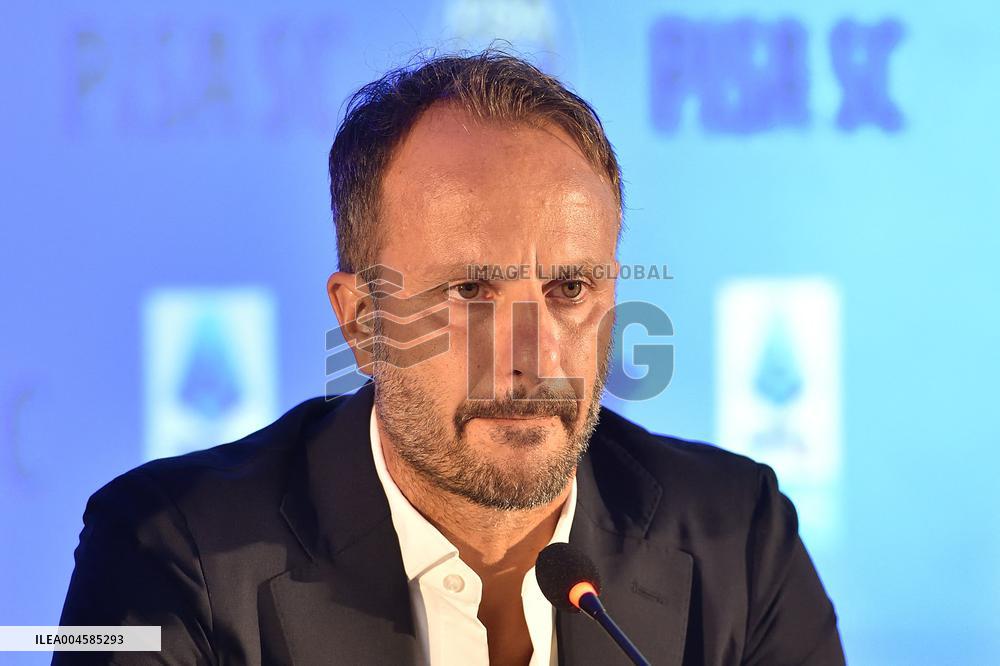 CALCIO - Serie A - Presentation of new Pisa SC's head coach Alberto Gilardino