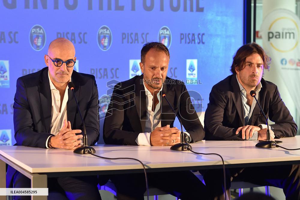 CALCIO - Serie A - Presentation of new Pisa SC's head coach Alberto Gilardino
