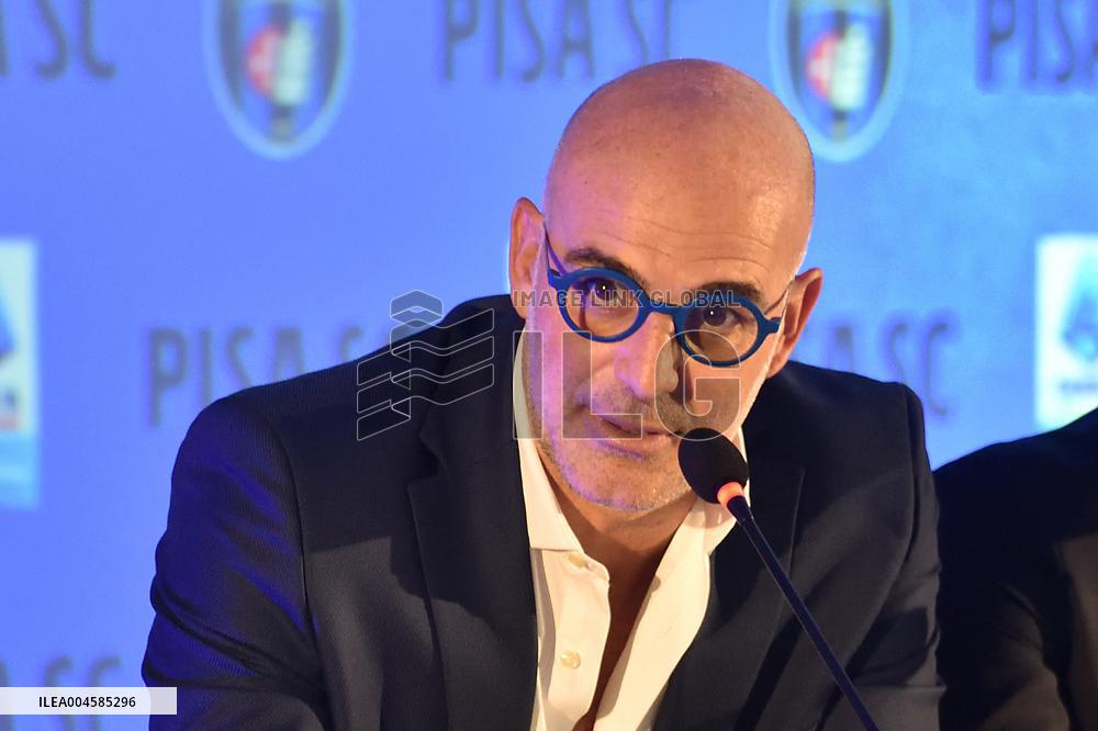 CALCIO - Serie A - Presentation of new Pisa SC's head coach Alberto Gilardino