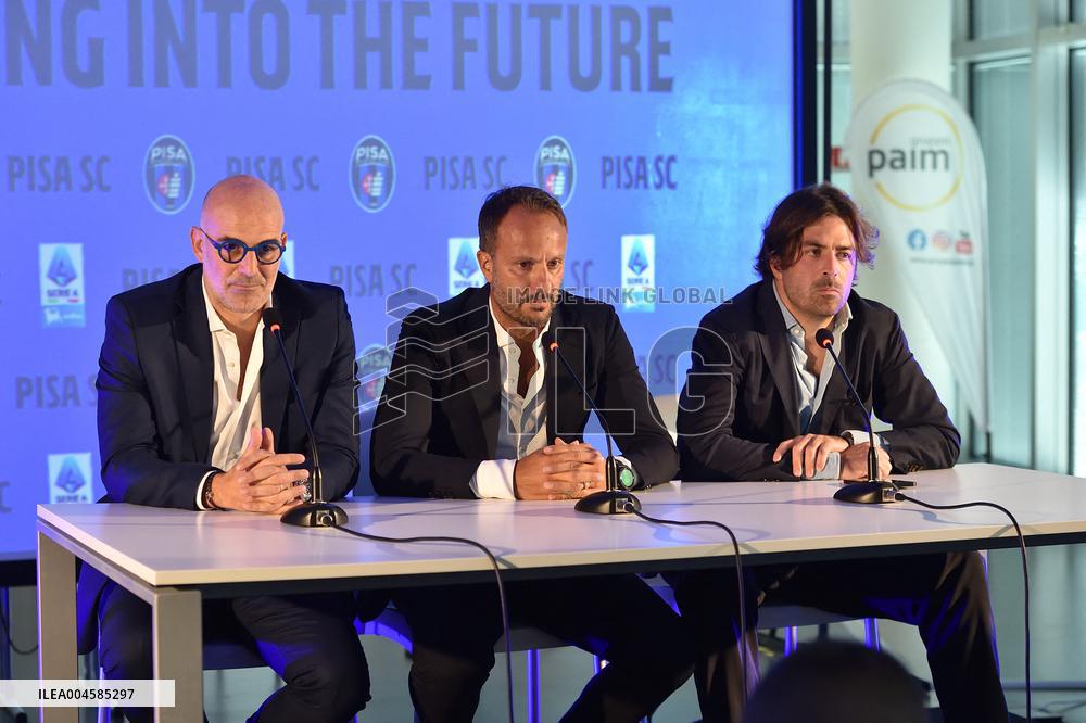 CALCIO - Serie A - Presentation of new Pisa SC's head coach Alberto Gilardino