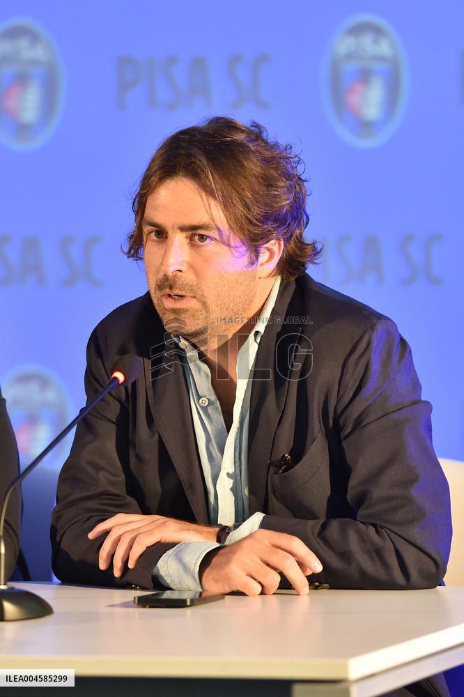 CALCIO - Serie A - Presentation of new Pisa SC's head coach Alberto Gilardino
