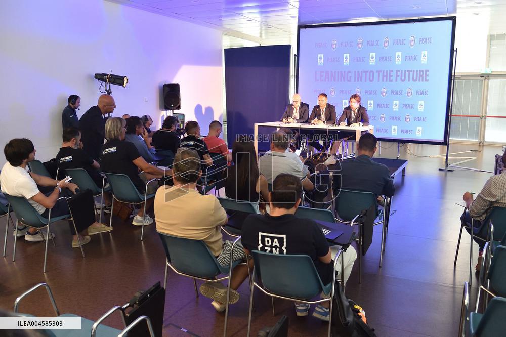 CALCIO - Serie A - Presentation of new Pisa SC's head coach Alberto Gilardino