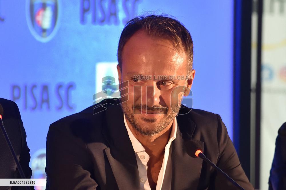 CALCIO - Serie A - Presentation of new Pisa SC's head coach Alberto Gilardino