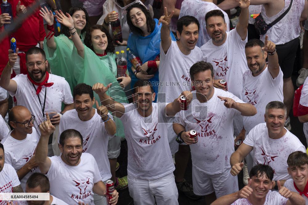 Laying of the handkerchief to the Torico - Spain