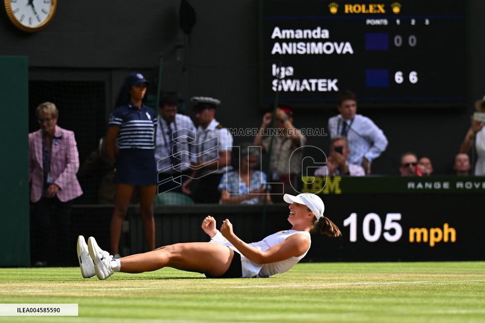 Iga Swiatek Wins A First Wimbledon Championship - London