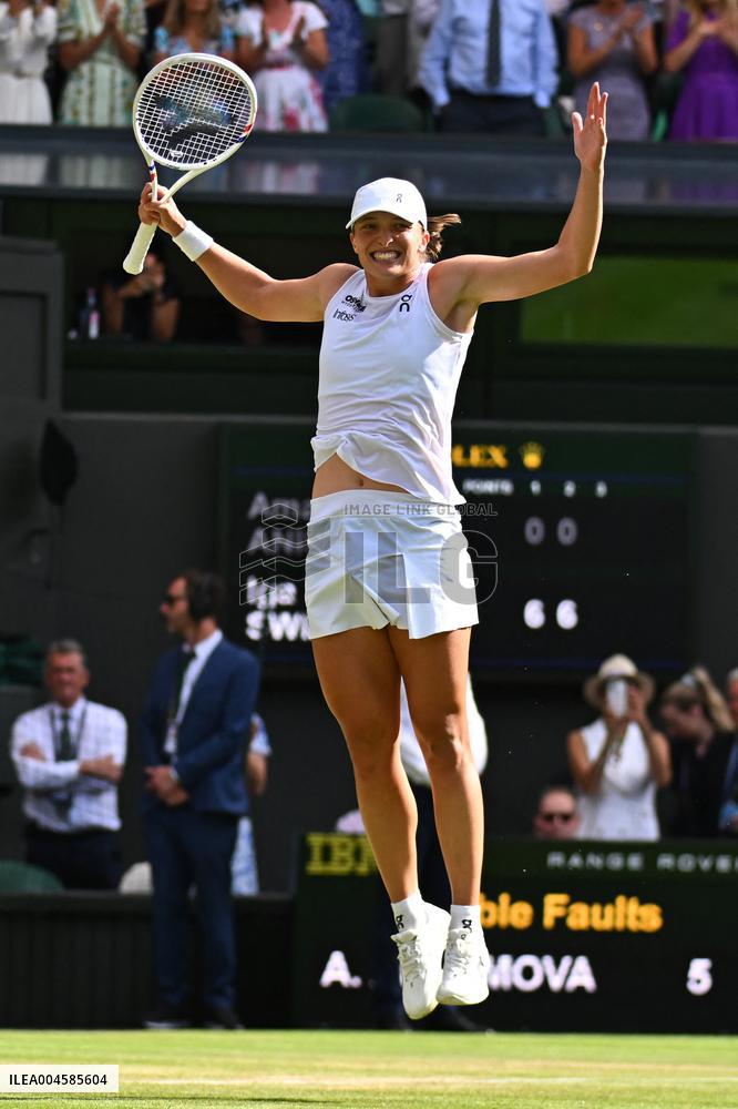 Iga Swiatek Wins A First Wimbledon Championship - London