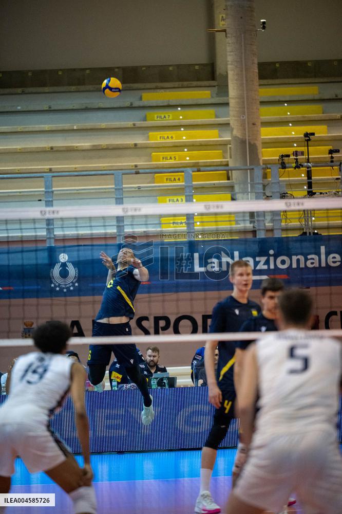 VOLLEY - Evento - Men's U22 European Championship Qualification Tournament - Italy vs Ukraine