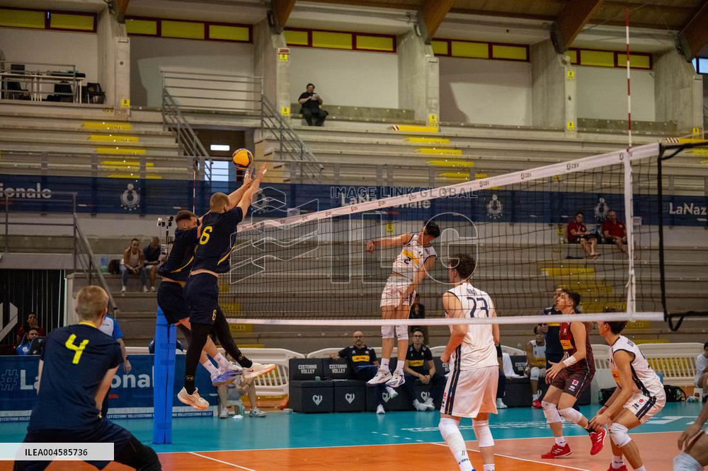 VOLLEY - Evento - Men's U22 European Championship Qualification Tournament - Italy vs Ukraine