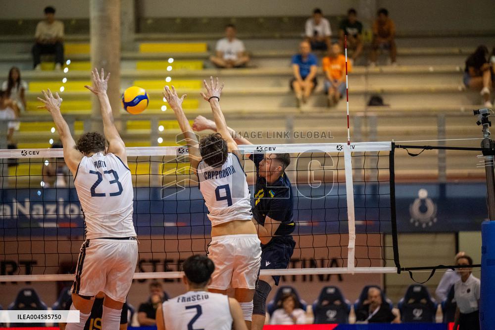 VOLLEY - Evento - Men's U22 European Championship Qualification Tournament - Italy vs Ukraine