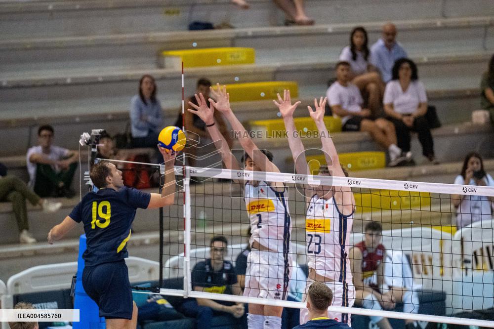 VOLLEY - Evento - Men's U22 European Championship Qualification Tournament - Italy vs Ukraine