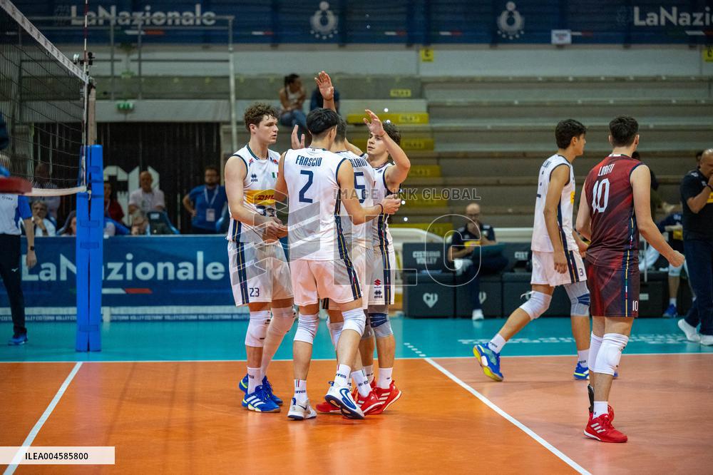 VOLLEY - Evento - Men's U22 European Championship Qualification Tournament - Italy vs Ukraine