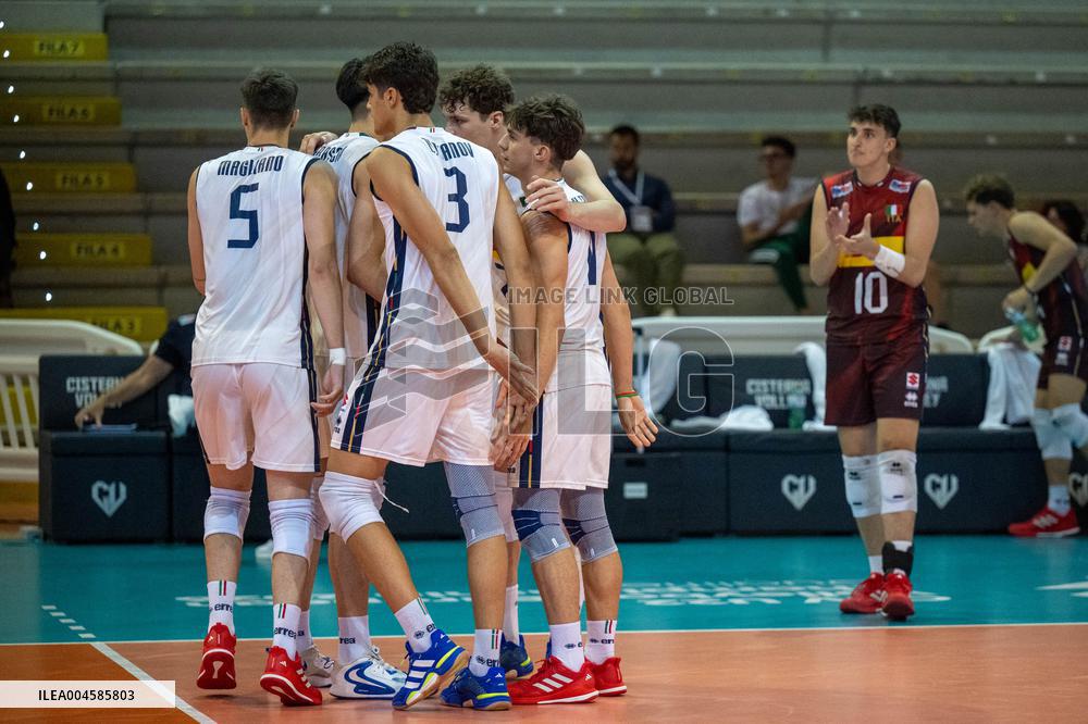 VOLLEY - Evento - Men's U22 European Championship Qualification Tournament - Italy vs Ukraine