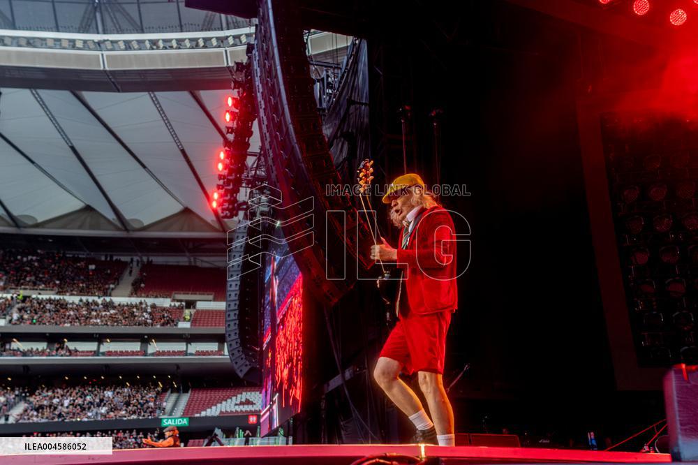 AC/DC Concert At The Wanda Metropolitano - Madrid
