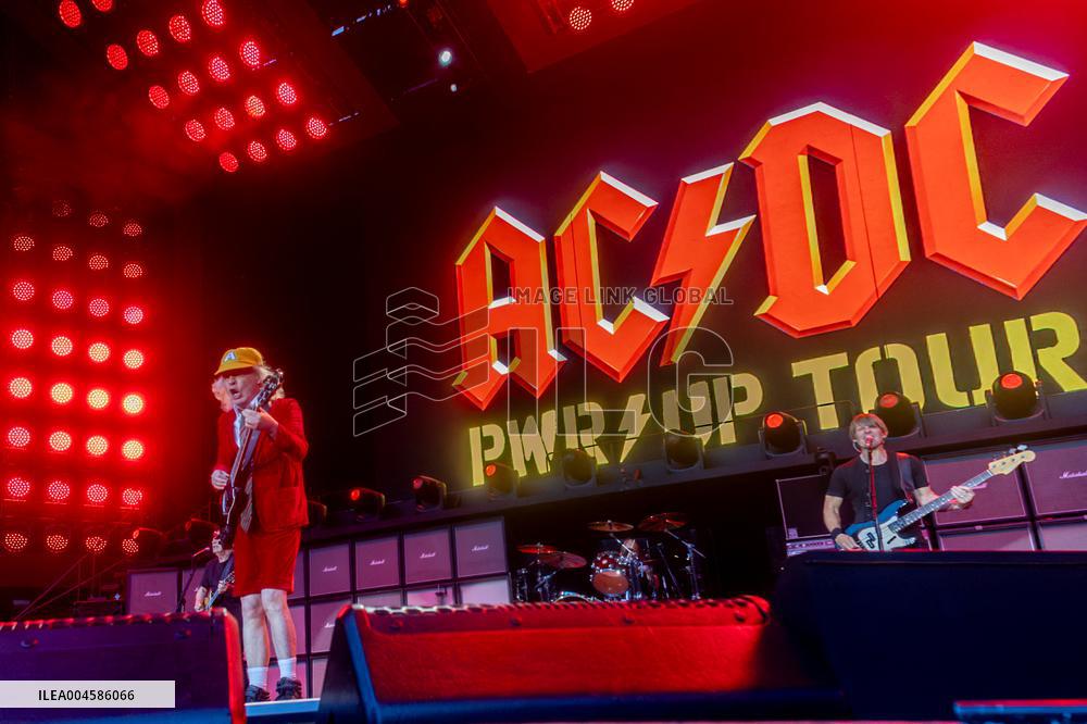 AC/DC Concert At The Wanda Metropolitano - Madrid