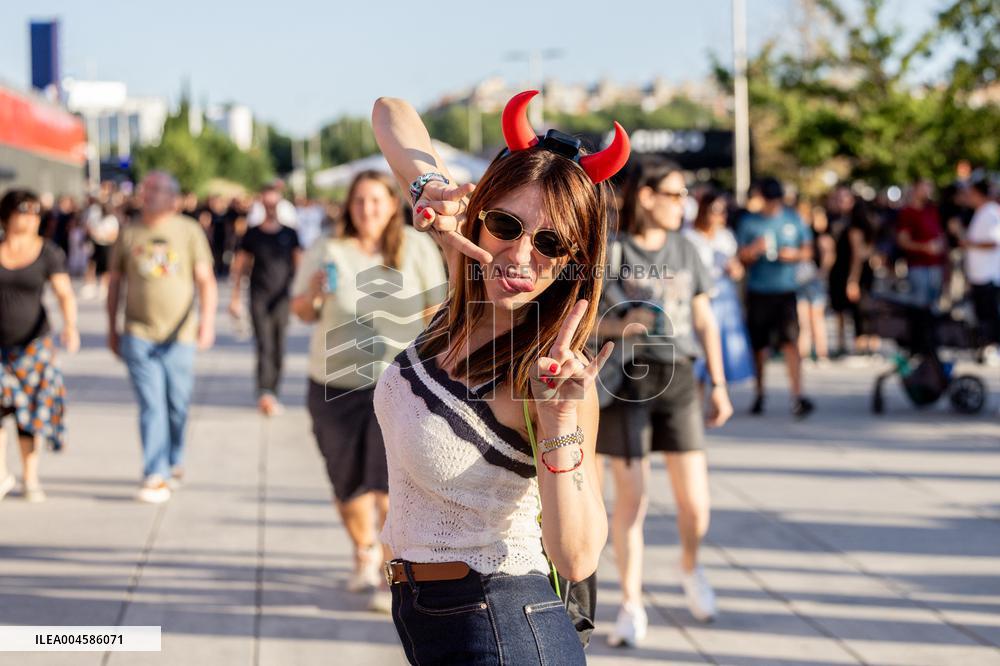 AC/DC Concert At The Wanda Metropolitano - Madrid