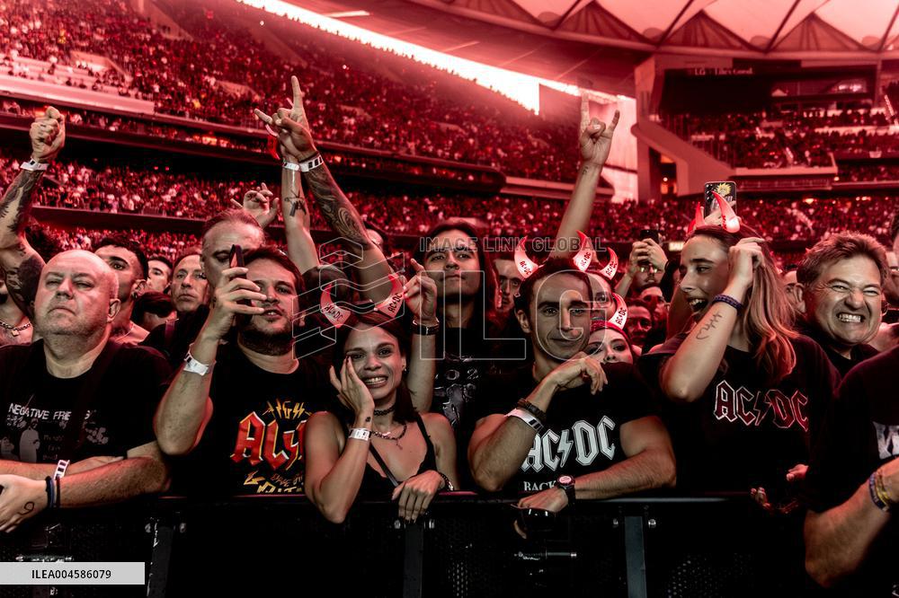 AC/DC Concert At The Wanda Metropolitano - Madrid