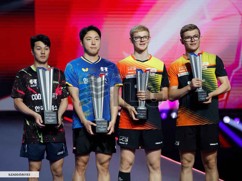 Alexis And Felix Lebrun of France At WTT United States Smash 2025 - Las Vegas