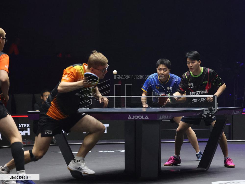 Alexis And Felix Lebrun of France At WTT United States Smash 2025 - Las Vegas