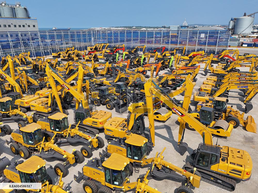 China Construction Machinery Industry Export Increased