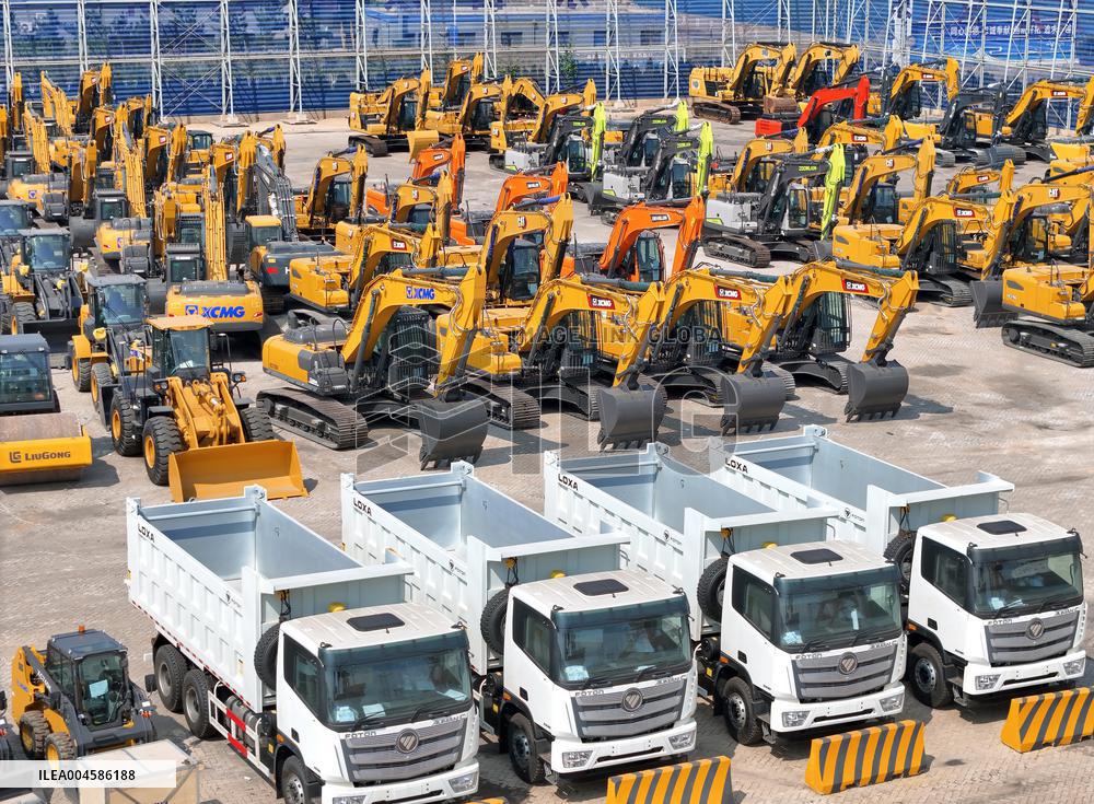 China Construction Machinery Industry Export Increased