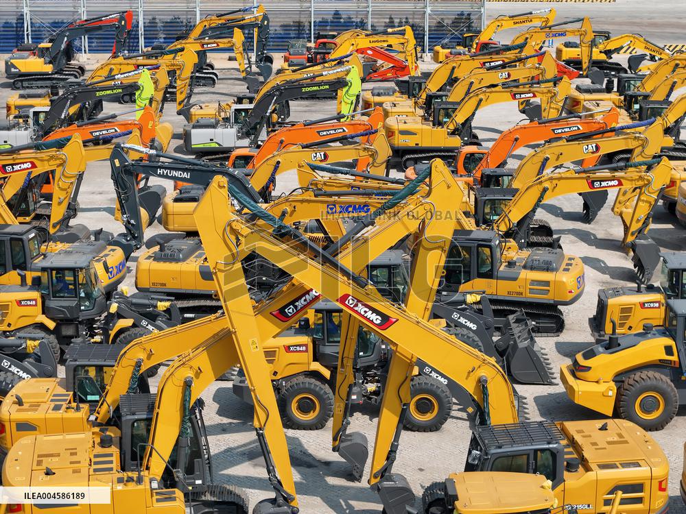 China Construction Machinery Industry Export Increased