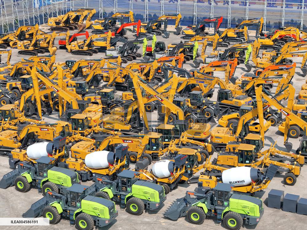 China Construction Machinery Industry Export Increased