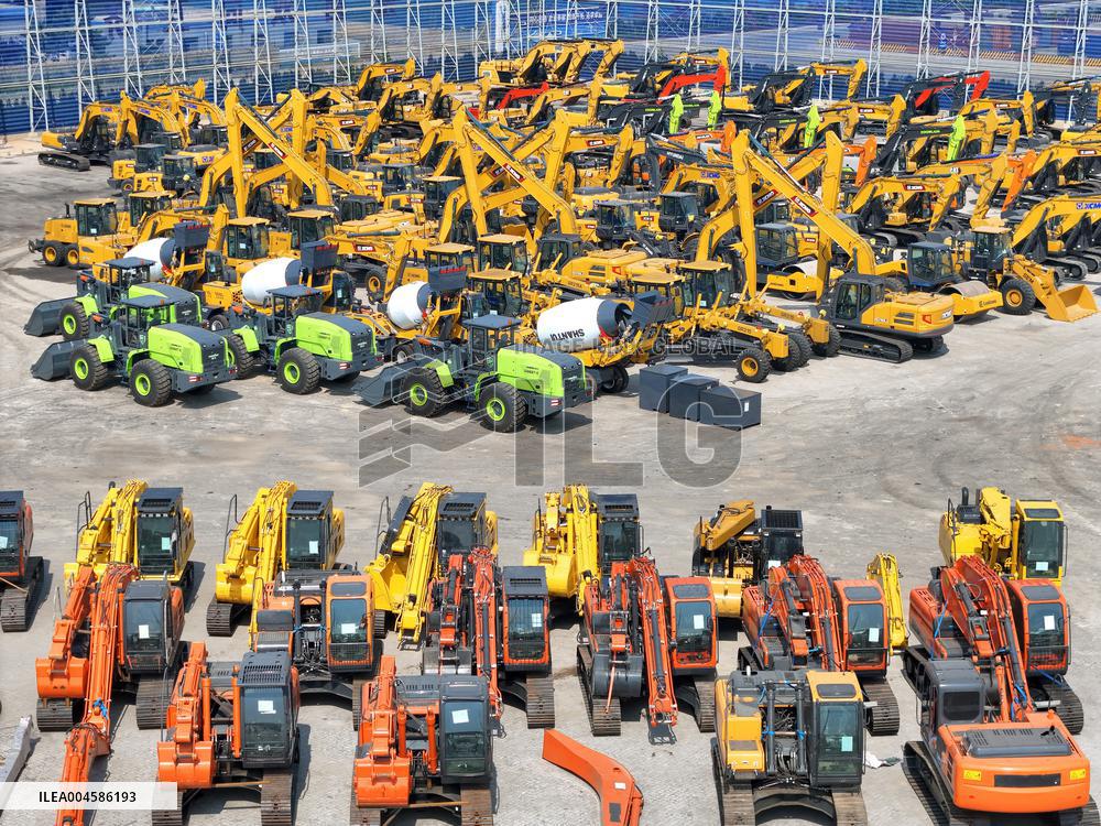 China Construction Machinery Industry Export Increased
